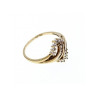 10K Yellow Gold Diamonds Ring Size 7.5