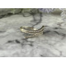 14K White Gold Diamonds Ring Size 8.5