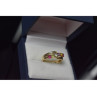 10K Yellow Gold Multi Gemstones Ring Size 6.5