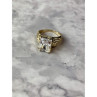 10K Yellow Gold CZ Ring Size 6.5 UTC