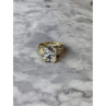 10K Yellow Gold CZ Ring Size 6.5 UTC