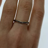 10K Yellow Gold Black Diamonds Ring Size 8
