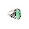Vintage 925 Sterling Silver Demantoid Ring Size 8