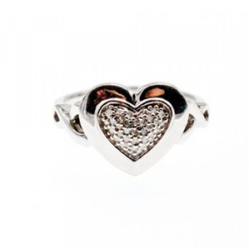 925 Sterling Silver Diamond 