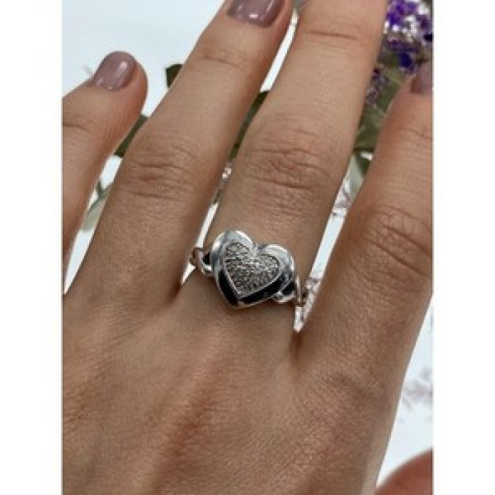 925 Sterling Silver Diamond 