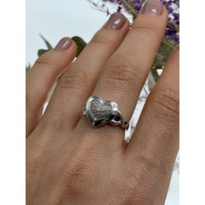 925 Sterling Silver Diamond 