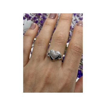 925 Sterling Silver Diamond 