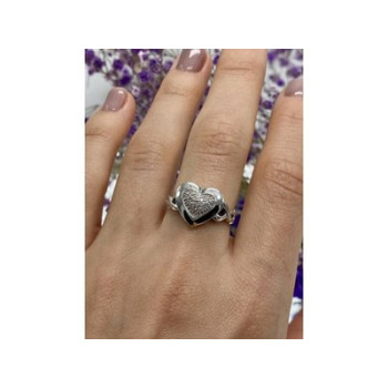925 Sterling Silver Diamond 