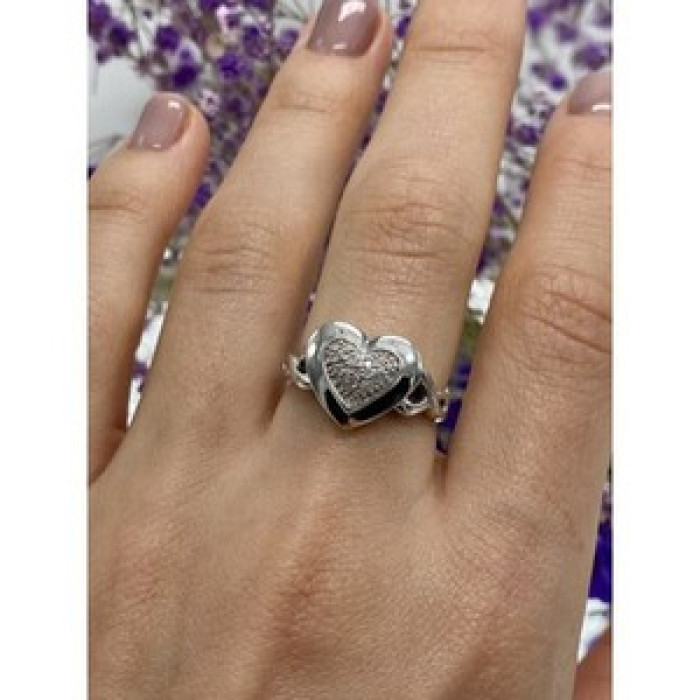925 Sterling Silver Diamond 