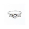 925 Sterling Silver CZ ring Size 10.5