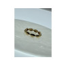 925 Sterling Silver Gold Plated Ring Size 6.5
