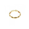 925 Sterling Silver Gold Plated Ring Size 6.5
