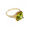 925 Sterling Silver With Gilding &CZ 
