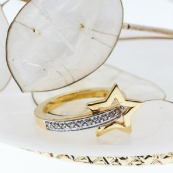 925 Sterling Silver Gold Plated Sapphires 