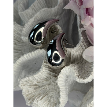 925 Sterling Silver Drop Earrings Length 1.25 inch