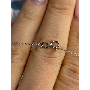 14K White Gold Diamonds tcw 0.36 ct Necklace