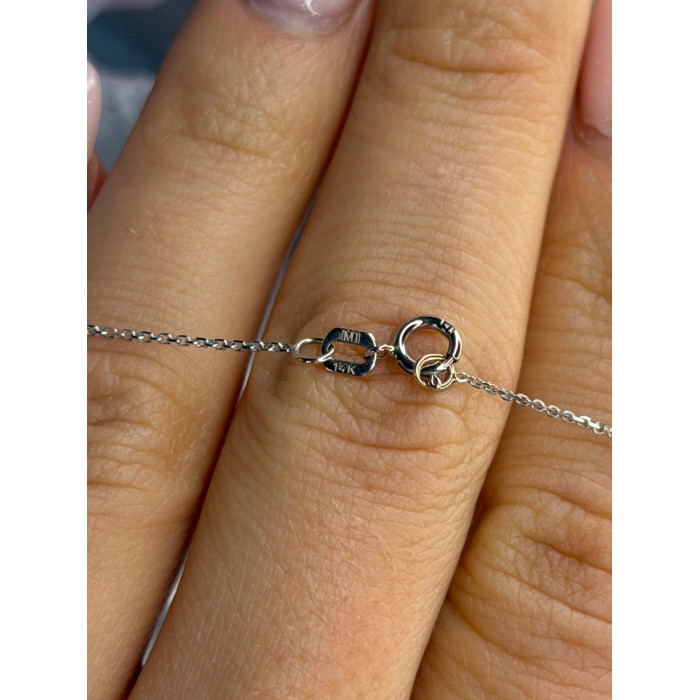 14K White Gold Diamonds tcw 0.36 ct Necklace