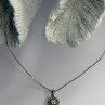 14K White Gold Diamonds tcw 0.36 ct Necklace