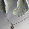 14K White Gold Diamonds tcw 0.36 ct Necklace