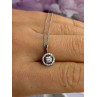 14K White Gold Diamonds tcw 0.36 ct Necklace
