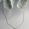 Elegant 14K White Gold Diamond 0.25 ct Necklace