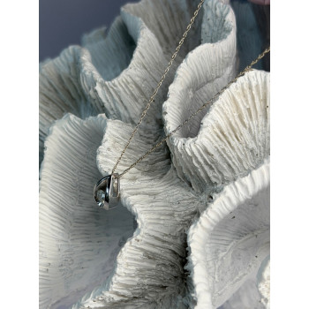 Elegant 14K White Gold Diamond 0.25 ct Necklace