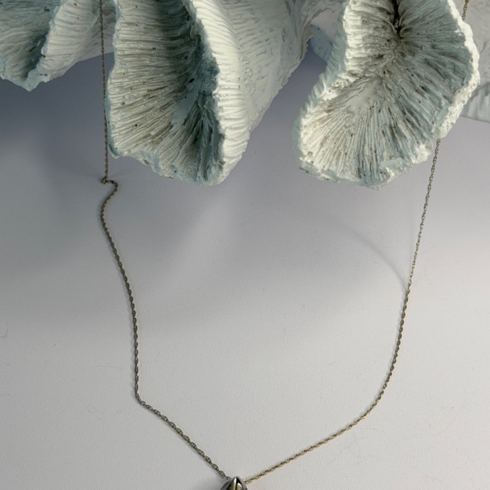 Elegant 14K White Gold Diamond 0.25 ct Necklace