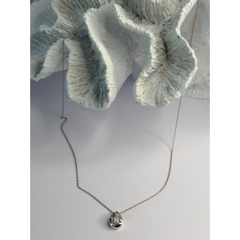 Elegant 14K White Gold Diamond 0.25 ct Necklace