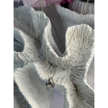 Elegant 14K White Gold Diamond 0.25 ct Necklace