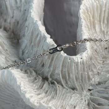 Msco 14K White Gold Diamond 0.44 ct Necklace