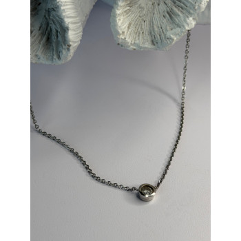 MSCO 14K White Gold Diamond 0.44 ct Necklace