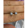 ZEI 14K White Gold Diamond tcw 0.14 ct Stud Earrings