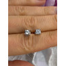 ZEI 14K White Gold Diamond tcw 0.14 ct Stud Earrings