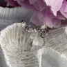 ZEI 14K White Gold Diamond tcw 0.14 ct Stud Earrings