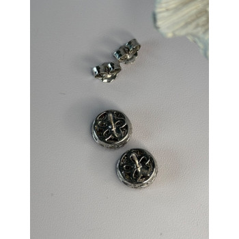 10K White Gold Diamond tcw 0.16 ct Stud Earrings