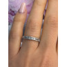 10K White Gold Diamond 0.30 ct Ring Size 7