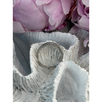 10K White Gold Diamond 0.30 ct Ring Size 7