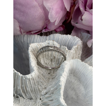 10K White Gold Diamond 0.30 ct Ring Size 7