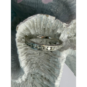 10K White Gold Diamond 0.30 ct Ring Size 7