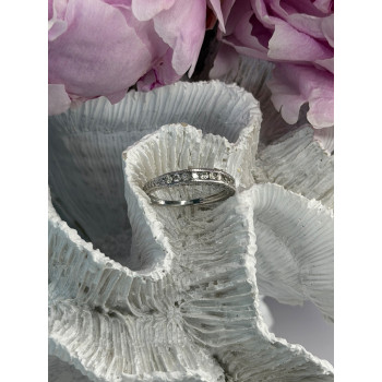 10K White Gold Diamond 0.30 ct Ring Size 7