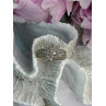 10K Yellow & White Gold Diamond Flower 1.36 ct Ring Size 7