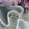 Classy 10K White Gold Diamond tcw 0.18 ct Ring Size 7