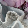 Classy 10K White Gold Diamond tcw 0.18 ct Ring Size 7