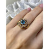925 Sterling Silver Gold Plated Topaz, Peridot & Spinel 