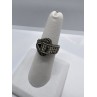 925 Sterling Silver Marcasite Ring Size 5.5