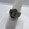 925 Sterling Silver Marcasite Ring Size 5.5