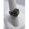 925 Sterling Silver Marcasite Ring Size 5.5