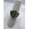 925 Sterling Silver Marcasite Ring Size 5.5