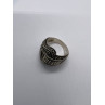 925 Sterling Silver Marcasite Ring Size 5.5