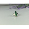 925 Sterling Silver Malachite Ring Size 5.5